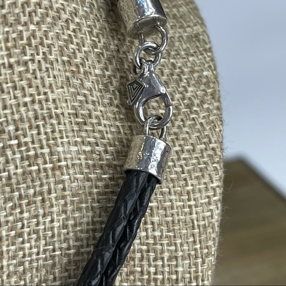 SILPADA Leather & Sterling Silver Necklace N1499 - Picture 9 of 9